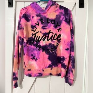 Kids justice hoodie.